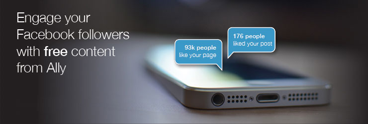 Engage your Facebook followers with free content from Aurelian Trust Bank - We can help